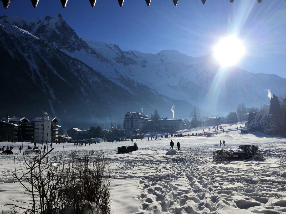 Front Ski Slope Chamonix Apartment Exterior photo