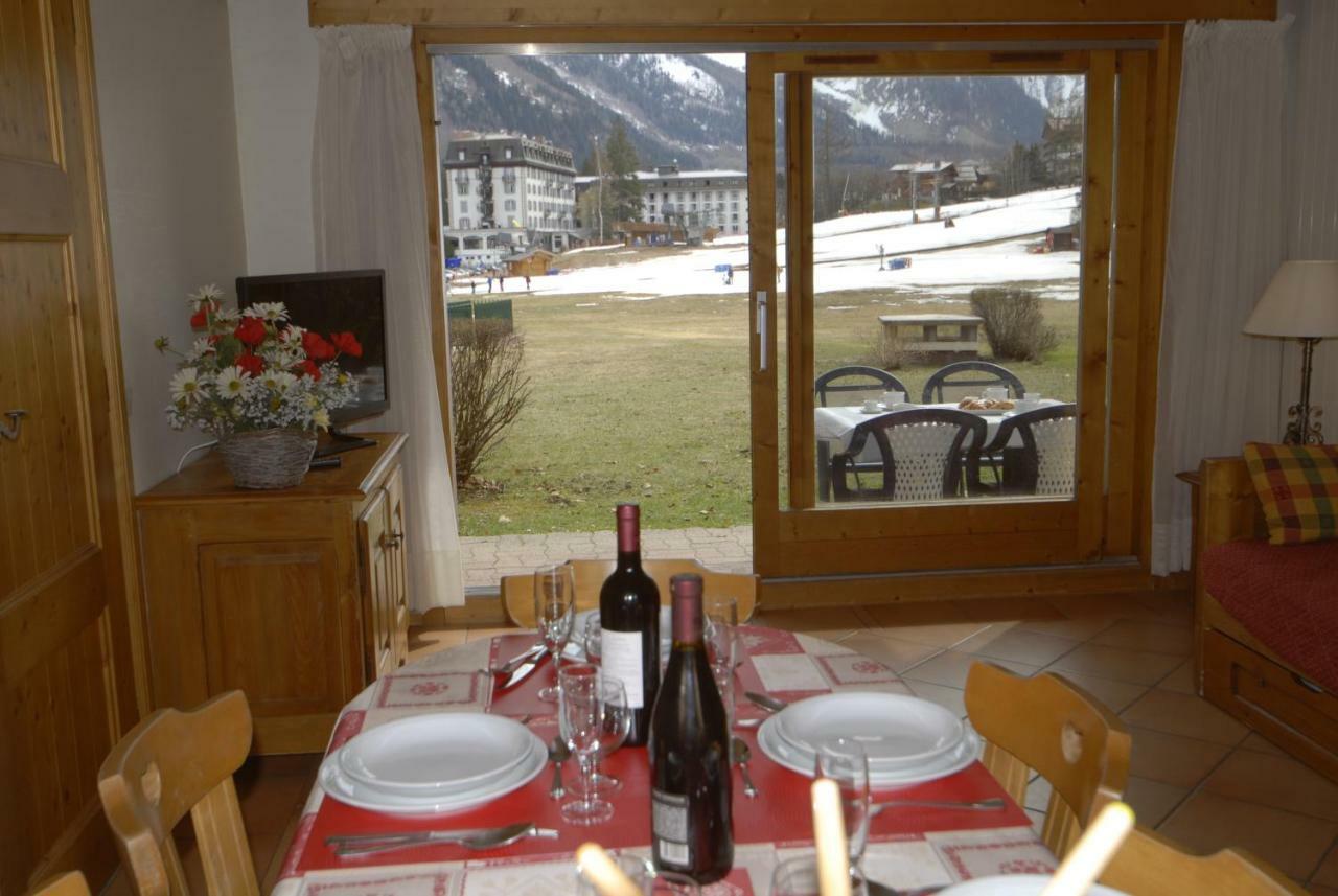 Front Ski Slope Chamonix Apartment Exterior photo