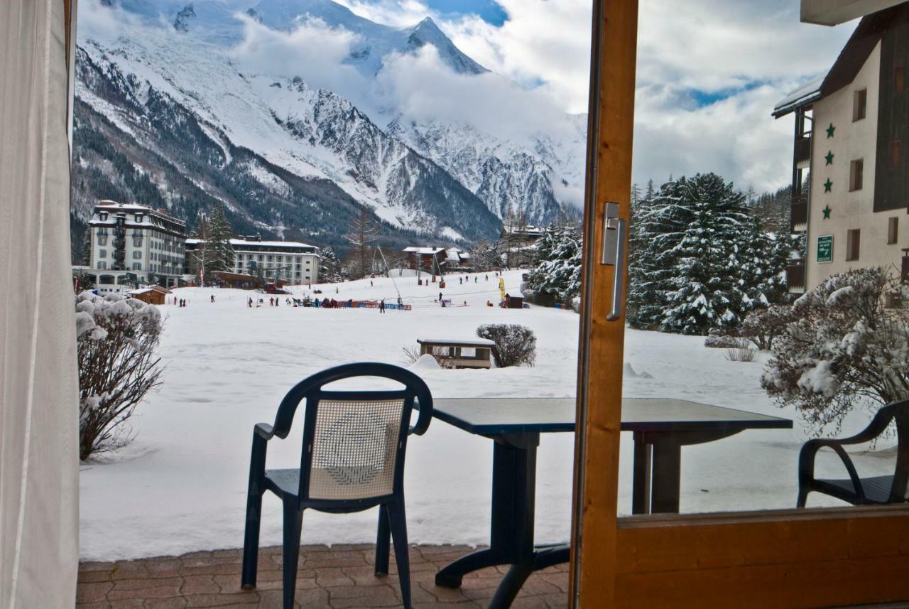 Front Ski Slope Chamonix Apartment Exterior photo